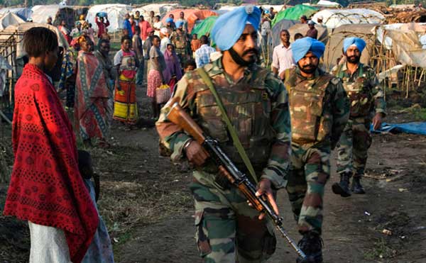 India's U.N Peacekeeping force all geared up for development in